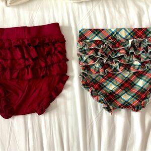 Posh Peanut Burgundy Baby Outfit